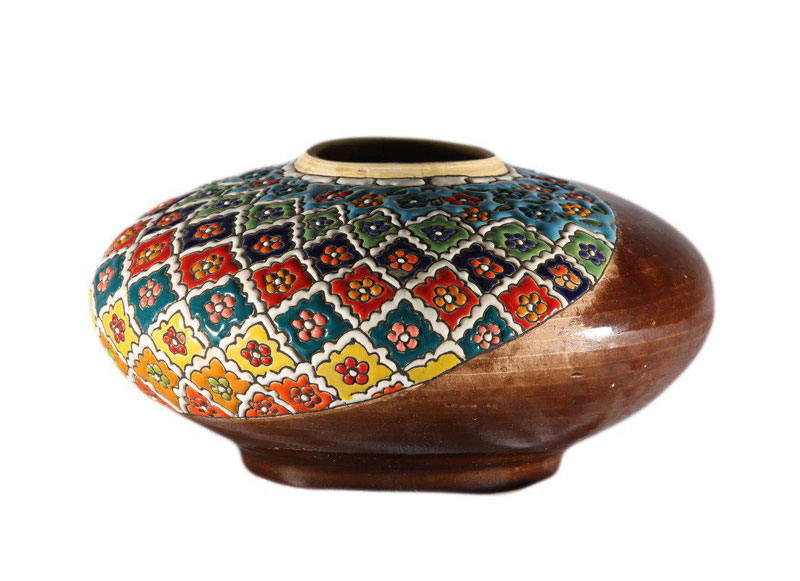 شکلات خوری طرح خیام میناکاری